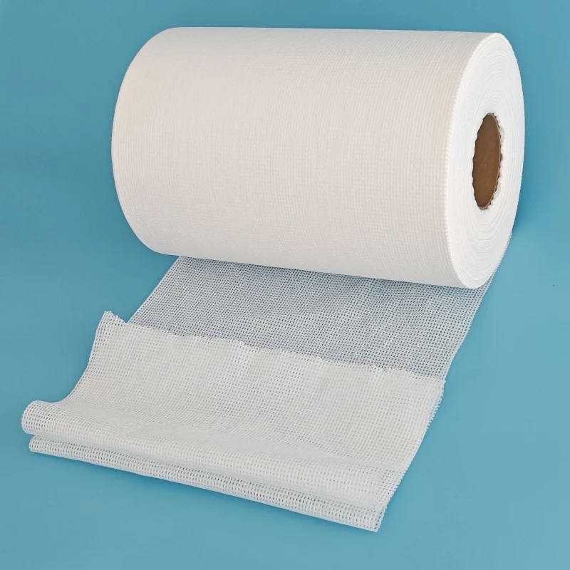 2m wide 35gsm Green degradable PLA spunlaced non-woven industrial raw materials