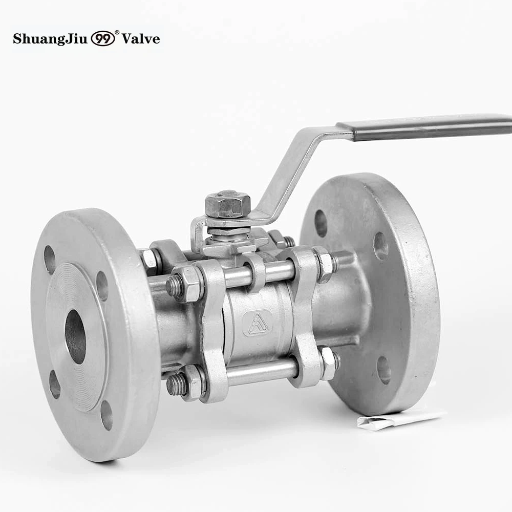  Фланцевый шаровой кран CF8 и CF8M 3PC