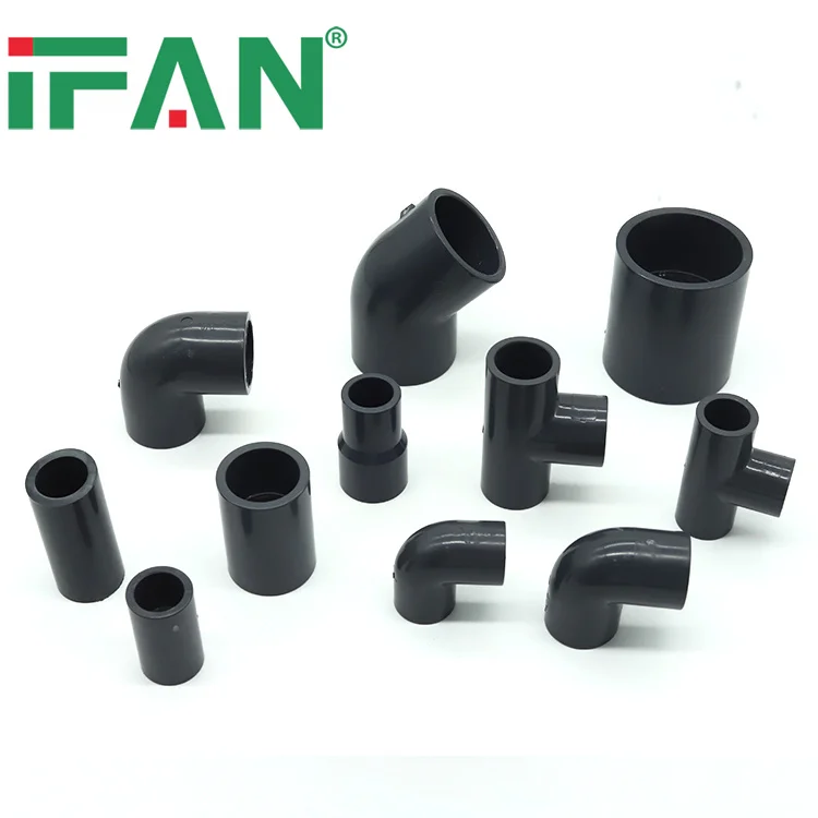 IFAN Hot Selling UPVC Pipe And Fittings SCH80 UPVC Hardware Accessories 1/2 4 Inch UPVC Pipe Fittings