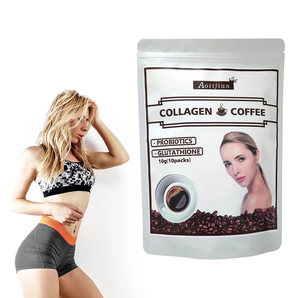 Available Bloom Collagen Coffee Original 100% Whitening Detox Premium with Collagen Coffee Drinks