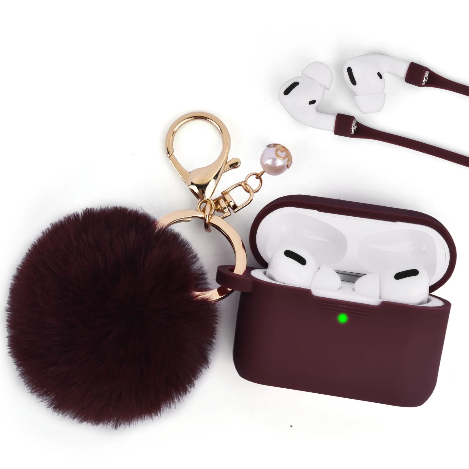  Резиновый защитный чехол на заказ для Apple Airpod силиконовый беспроводной зарядки наушников