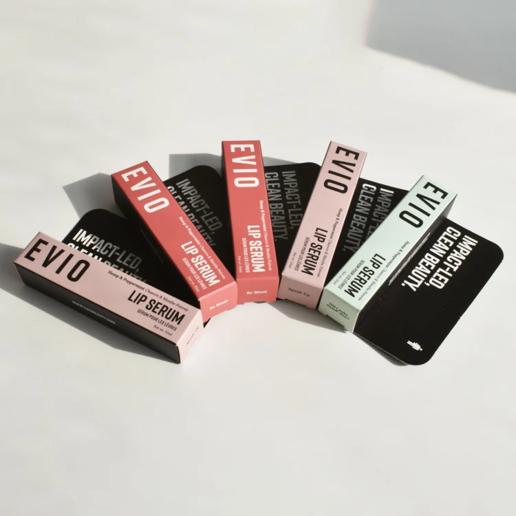 FSC Creative Custom Design Full Color Cosmetics Lip Gloss Lipstick  Packaging Paper Boxes