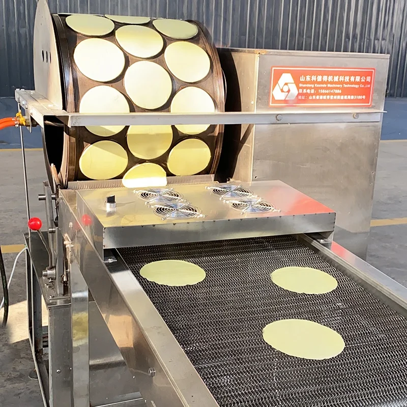 Commercial high capacity electric crepe maker making machine crepe machine with CE certificate