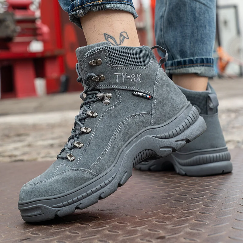 8807 Zapatos De Seguridad промышленные композитные защитные ботинки высокие