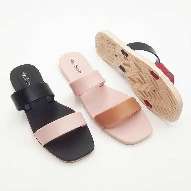 2021 China manufacturer cheap fashion trend casual soft sole ladies slippers