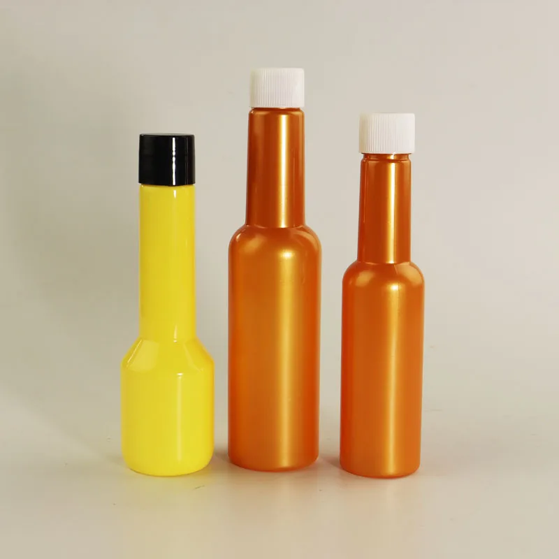 Wholesale 70ml 100ml PET Plastic Fuel Treasure Bottle Automotive Additive Bottle packaging bottle