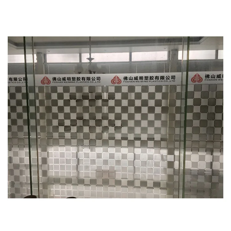 PVC glass decoration film High quality sticker glass film decoration
