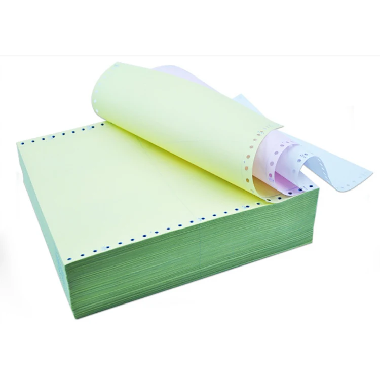 Invoice Copy CB CFB CF continuous printing paper ncr rainbow computer printing form Ncr paper carbonless