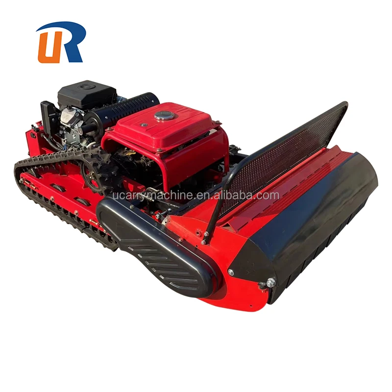 UCARRY Gasoline EPA EURO 5 Engine Crawler Remote Control Lawn Mower Cutting Grass Garden Machine Lawn Mower