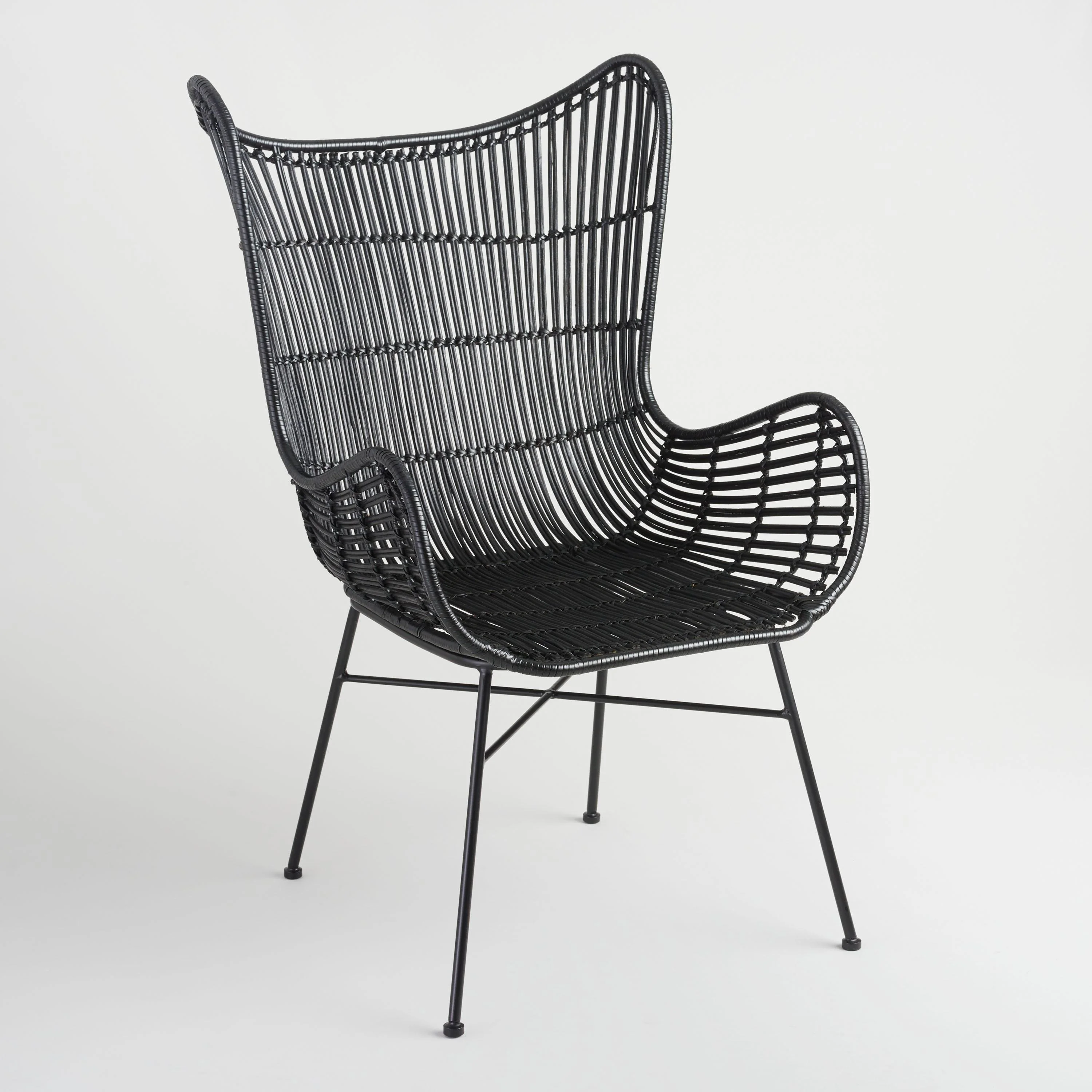 Metal Outdoor Living Room Leisure Aluminum Wing Rattan Home Computer Professional Comfortable Backrest Garden Chairs