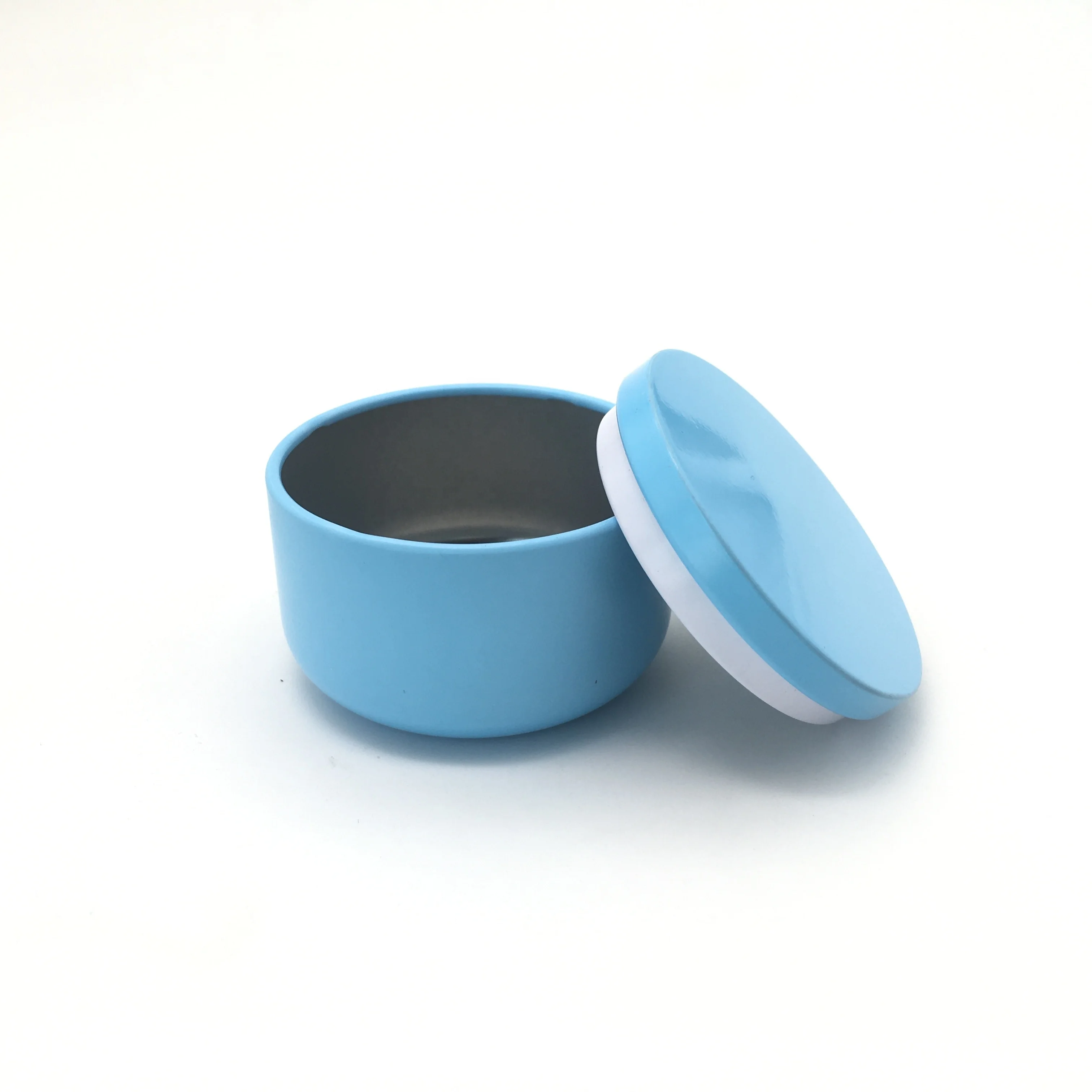 2oz 4oz 8oz 12oz 14oz 16oz round luxury seamless candle tin candle jar metal luxury candle tin jar