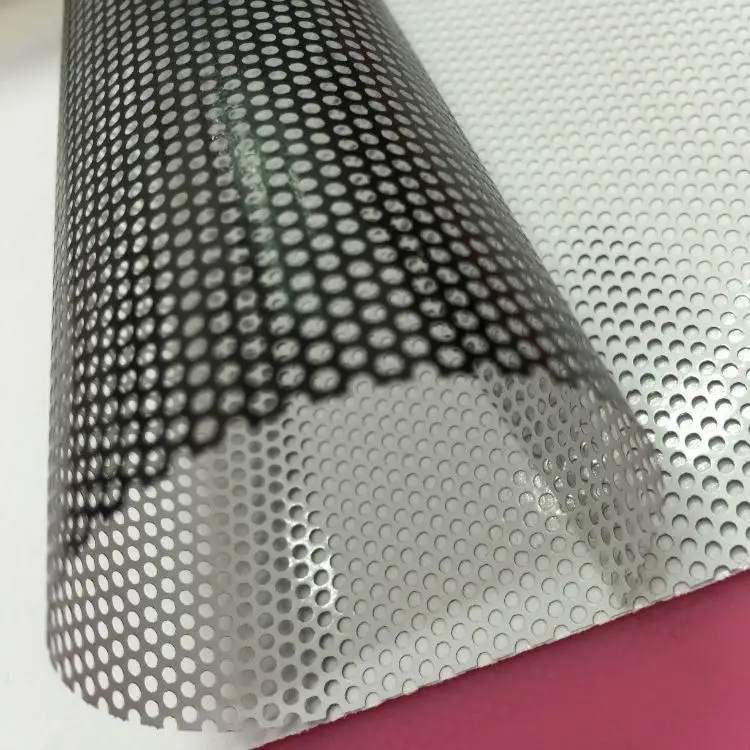 Perforated One Way Vision Mesh Vinyl window sticker Printing