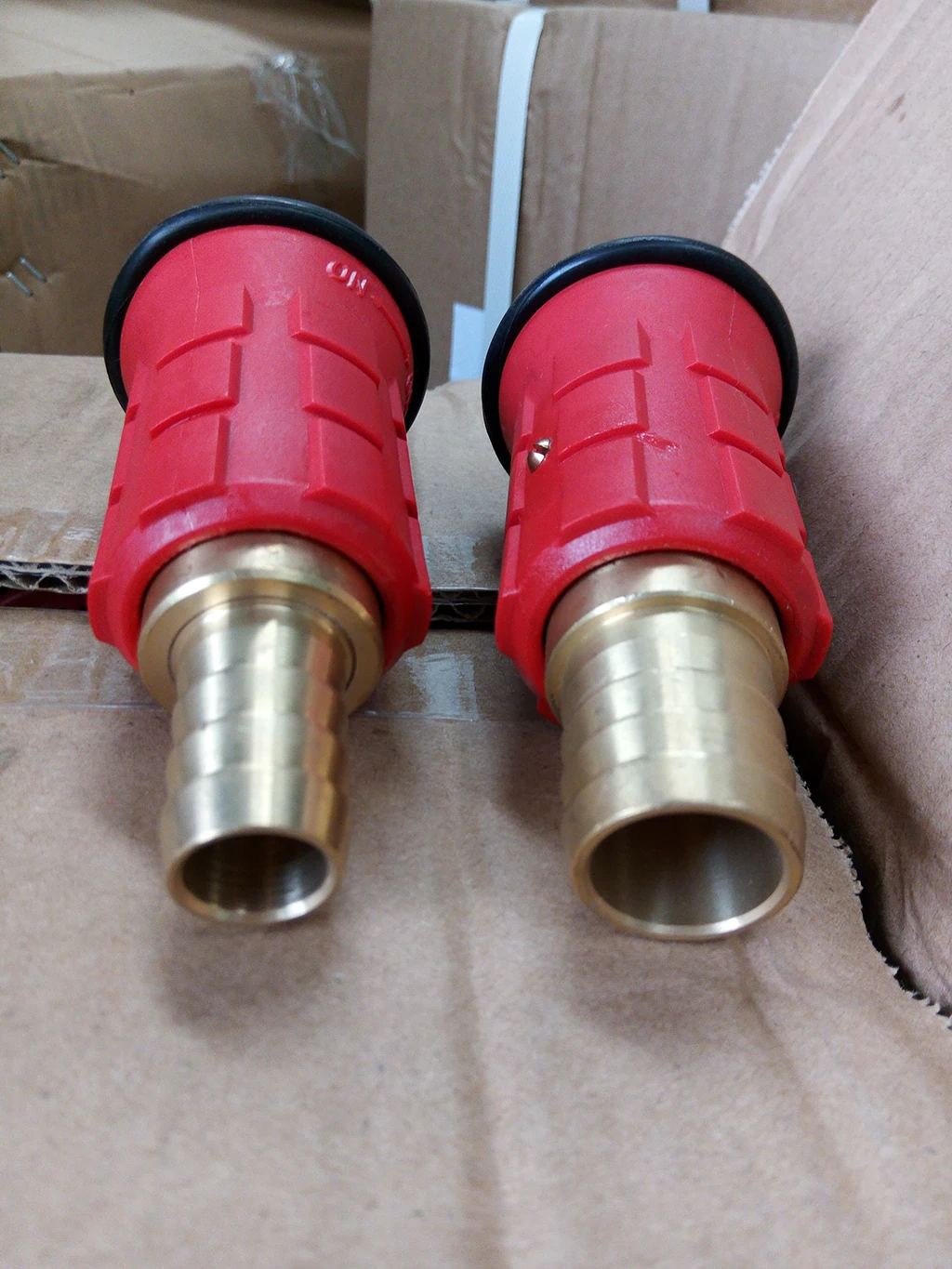 1.5' Brass Plastic Fire Fighting System Fire Hose Reel Nozzle