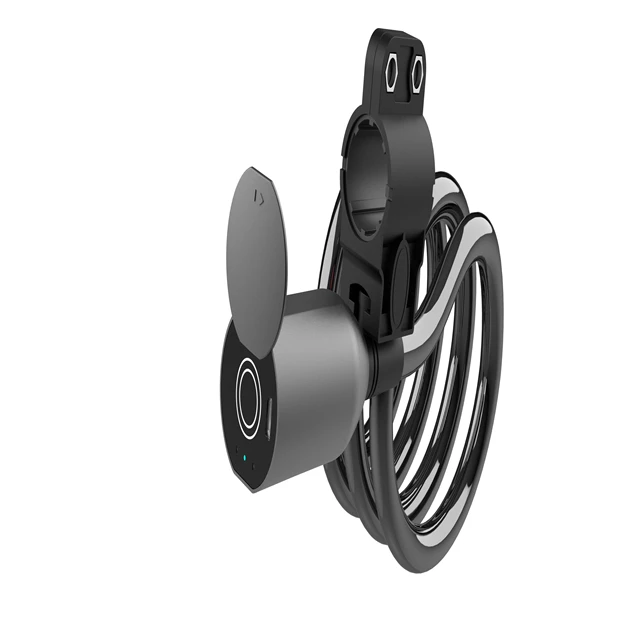 ENE Smart Fingerprint Bike Lock Bicycle Lock with USB Charge IP66 Waterproof Bicycle motorbike scooter lock