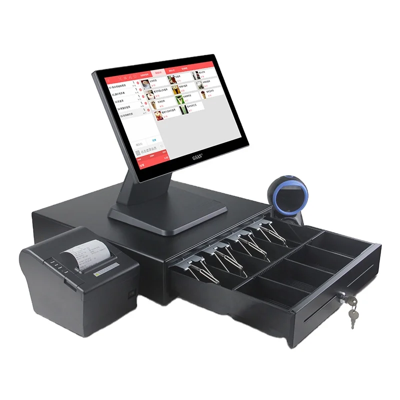 15.6 Inch Pos System/ All-in-one/pos Hardware Cashier Machine/point Of Sale System