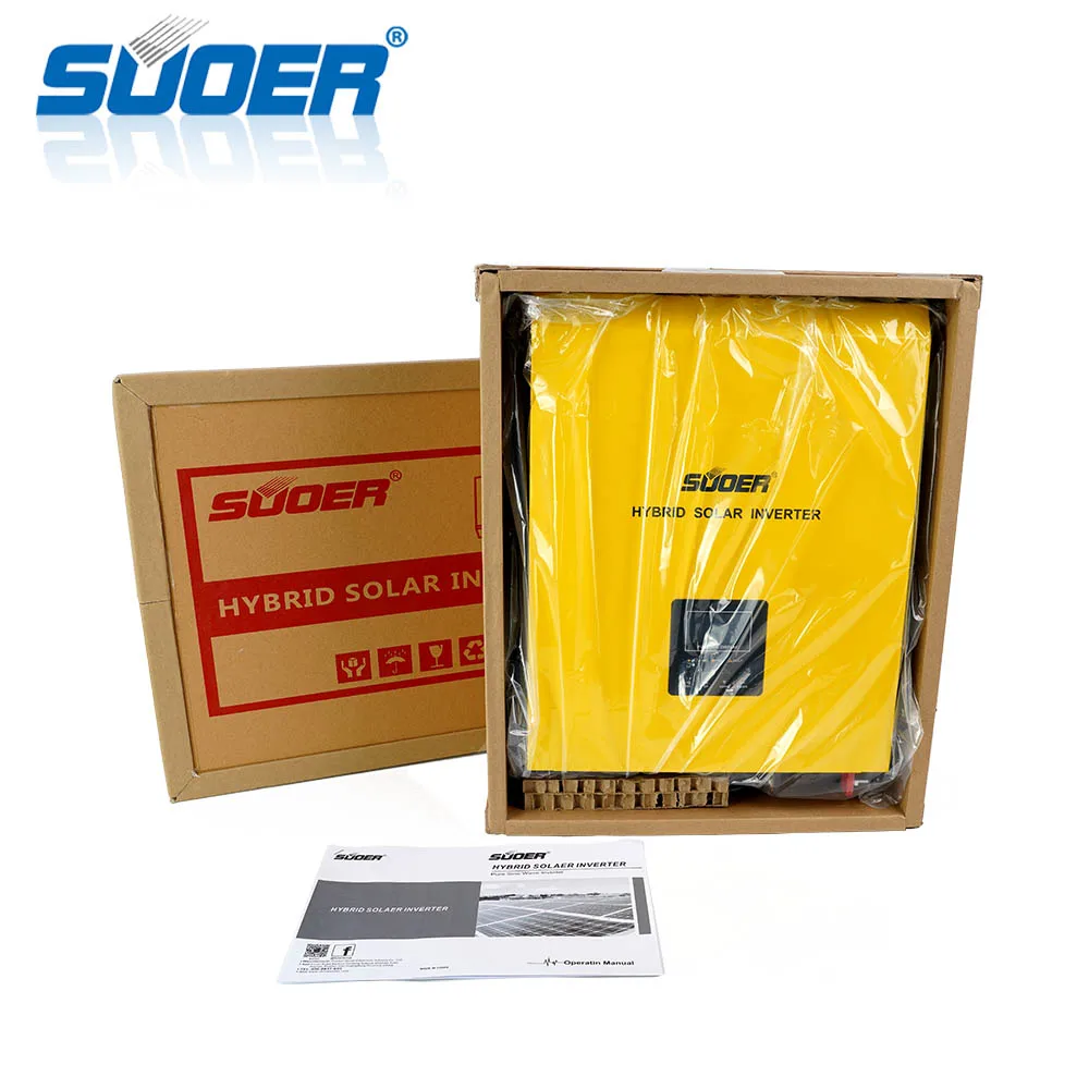 Good quality solar inverter manufacturers off grid PV inverter hybrid inverter 2.4kw 3kva for solar energy system