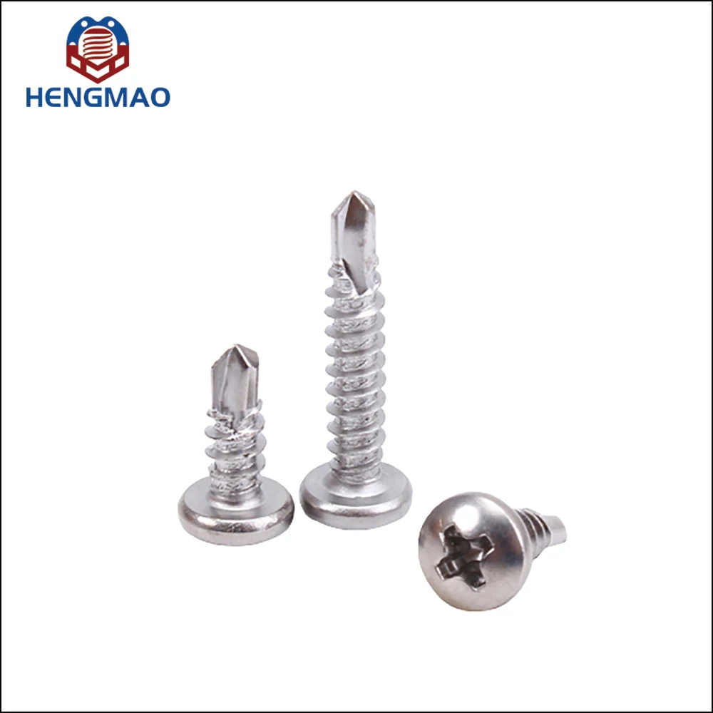 High Quality Stainless Steel Cross Pan Head Self Drilling Screws