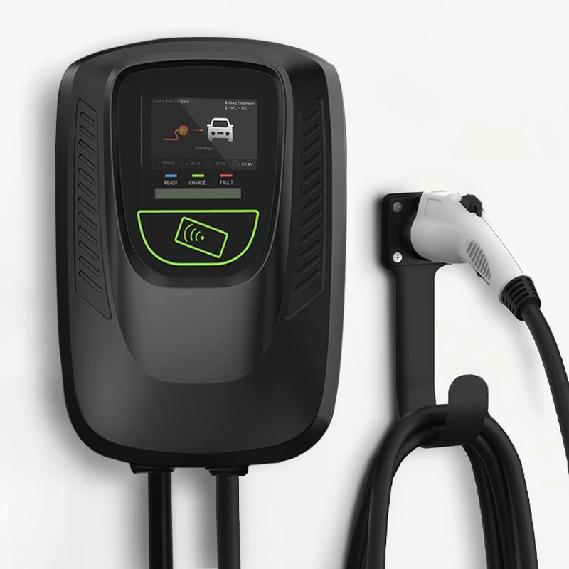 Автомобильная станция для быстрой зарядки ev 32 a wifi wallbox 380v etl Уровень 2 220 v Европейская зарядная Wi-Fi 22 кВт настенная коробка