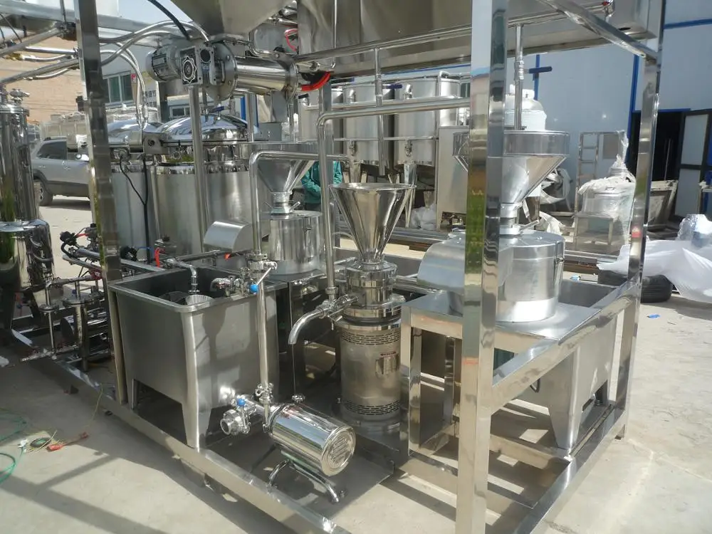 500 liter per hour soymilk machine almond milk machine soybean processing machinery