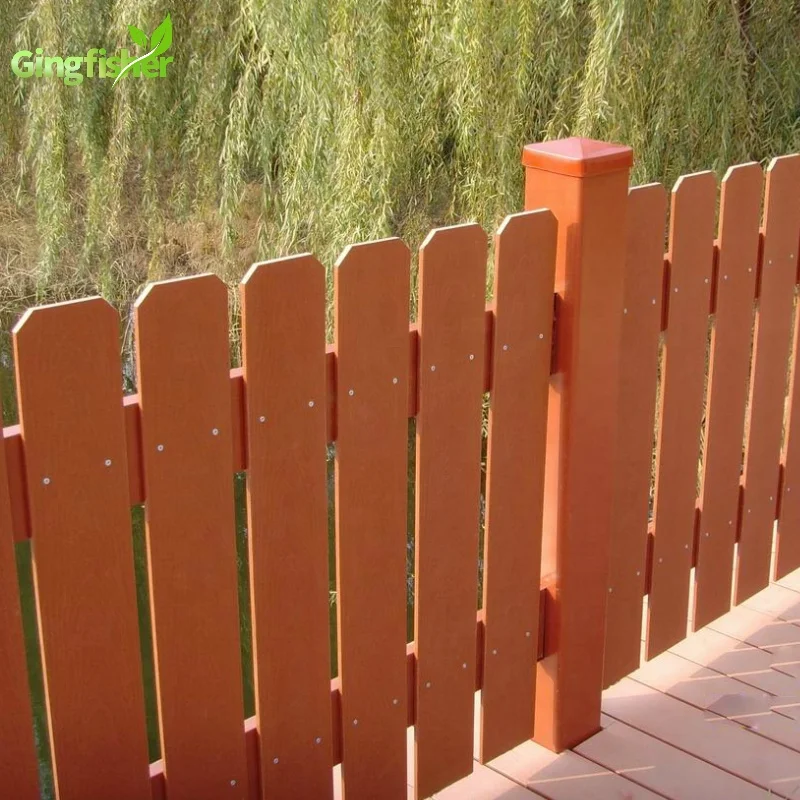 Cheap Wood Plastic Composite WPC Fence Panels Different Design Choice