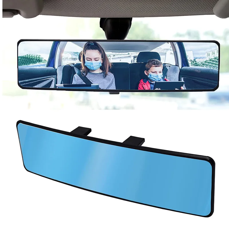 2022 Wide Rear Facing Shatterproof Adjustable Stroller Infant Kids Toy Car Rear Seat Mirror Baby Blue Car Back Seat Mirror