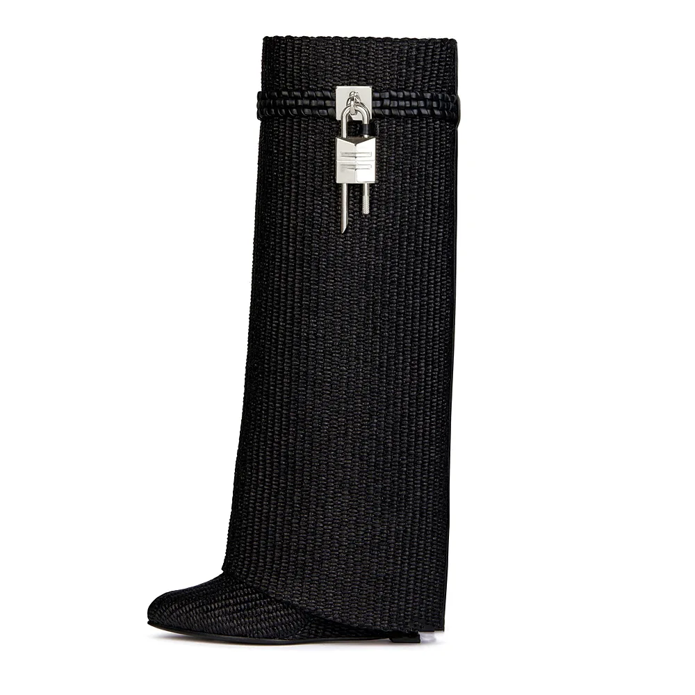 Alixpress Hot Sale Manufacturer Wholesale Solid Color Long Boots Customized Women Knee High Boots Ladies Heel Fashion Boots