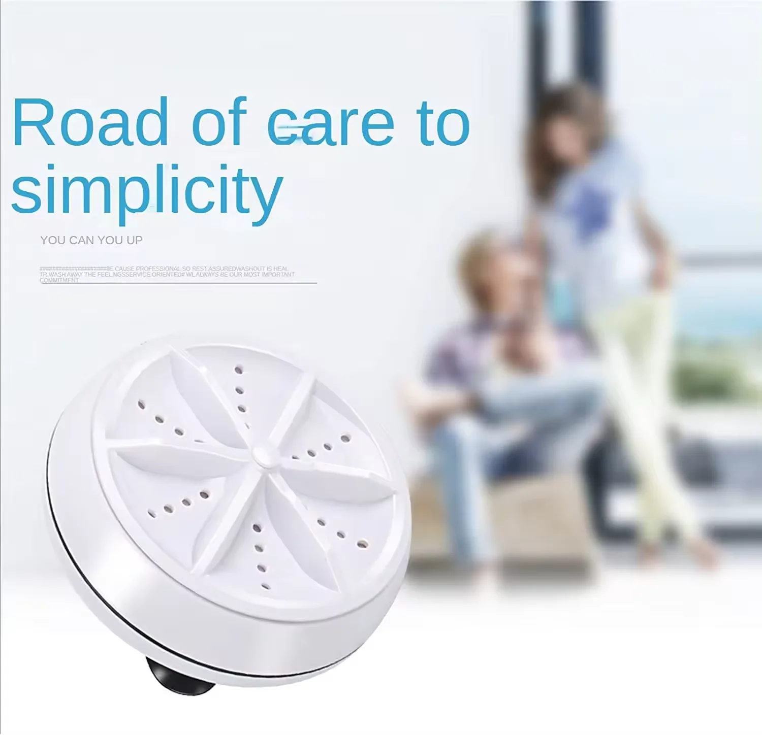 Portable Lazy Mini washing Machine Easy Laundry In Multiple Modes For Travel Household Washing Machine