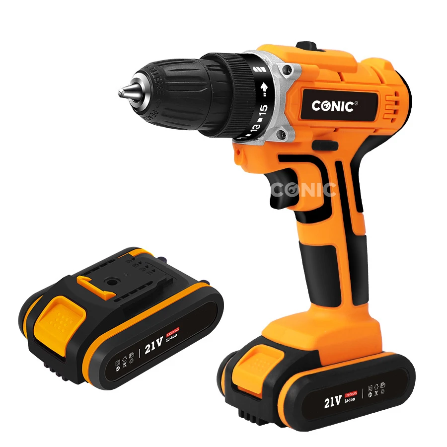 OEM 21V Multi Function Cordless Impact Electric Drill Set Wireless Power Drill with Lithium Battery