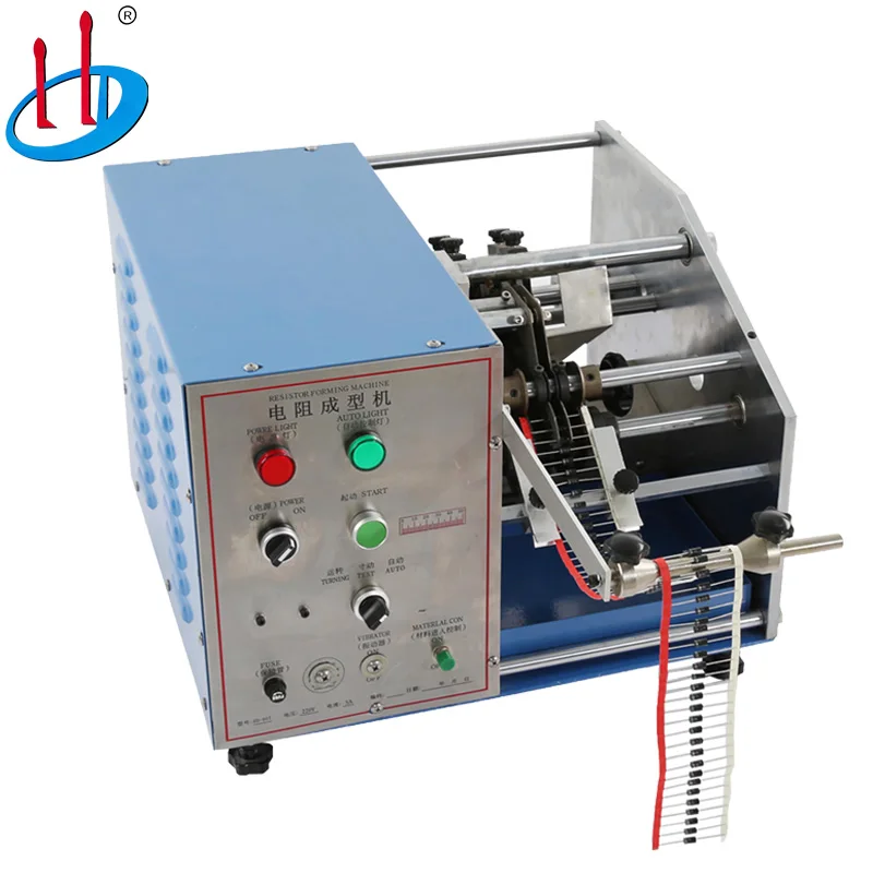 Factory Wholesale 3000-3600 Pcs/h Automatic Band FK Type Axial Elements Resistor Forming Machine