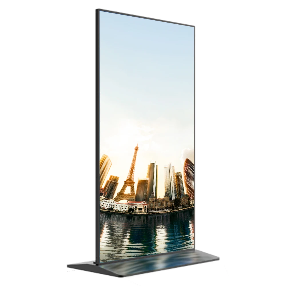 85 дюймов Полноэкранный сенсорный ЖК-дисплей Digital Signage напольный электронный тотемный киоск розничный магазин торговый центр
