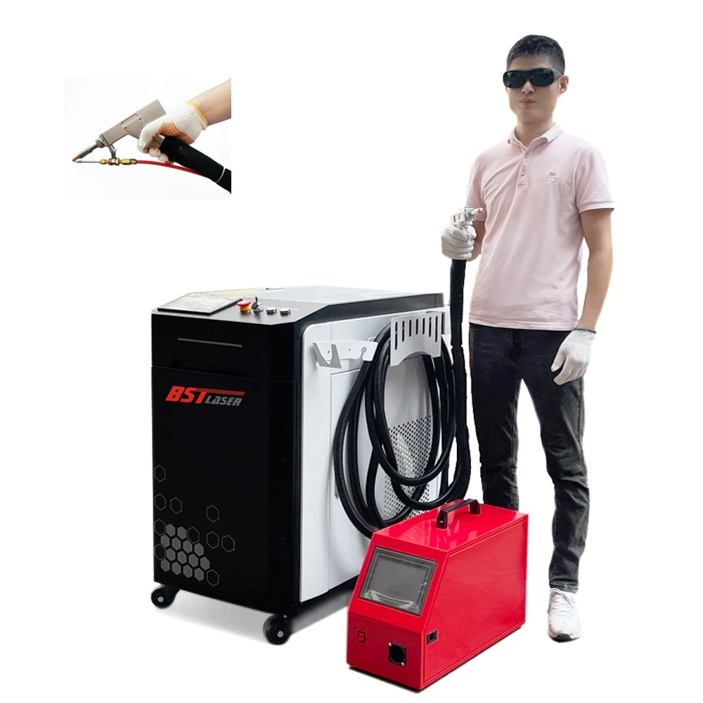 Industrial Equipment Portable 4 in 1 lesser Laser Welder Welding Machine 2kw 3kw