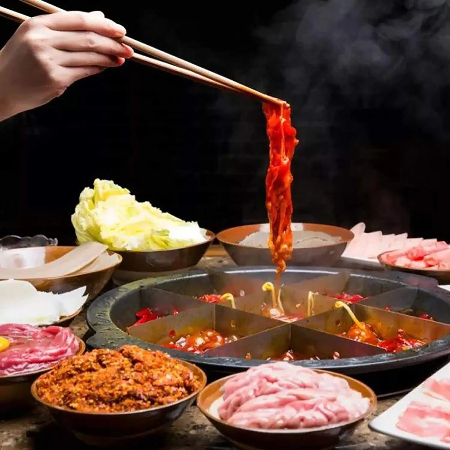 Liu Po 15g hotpot soup base wholesale vegetable oil hot pot condiment seasoning for restaurants and family cooking