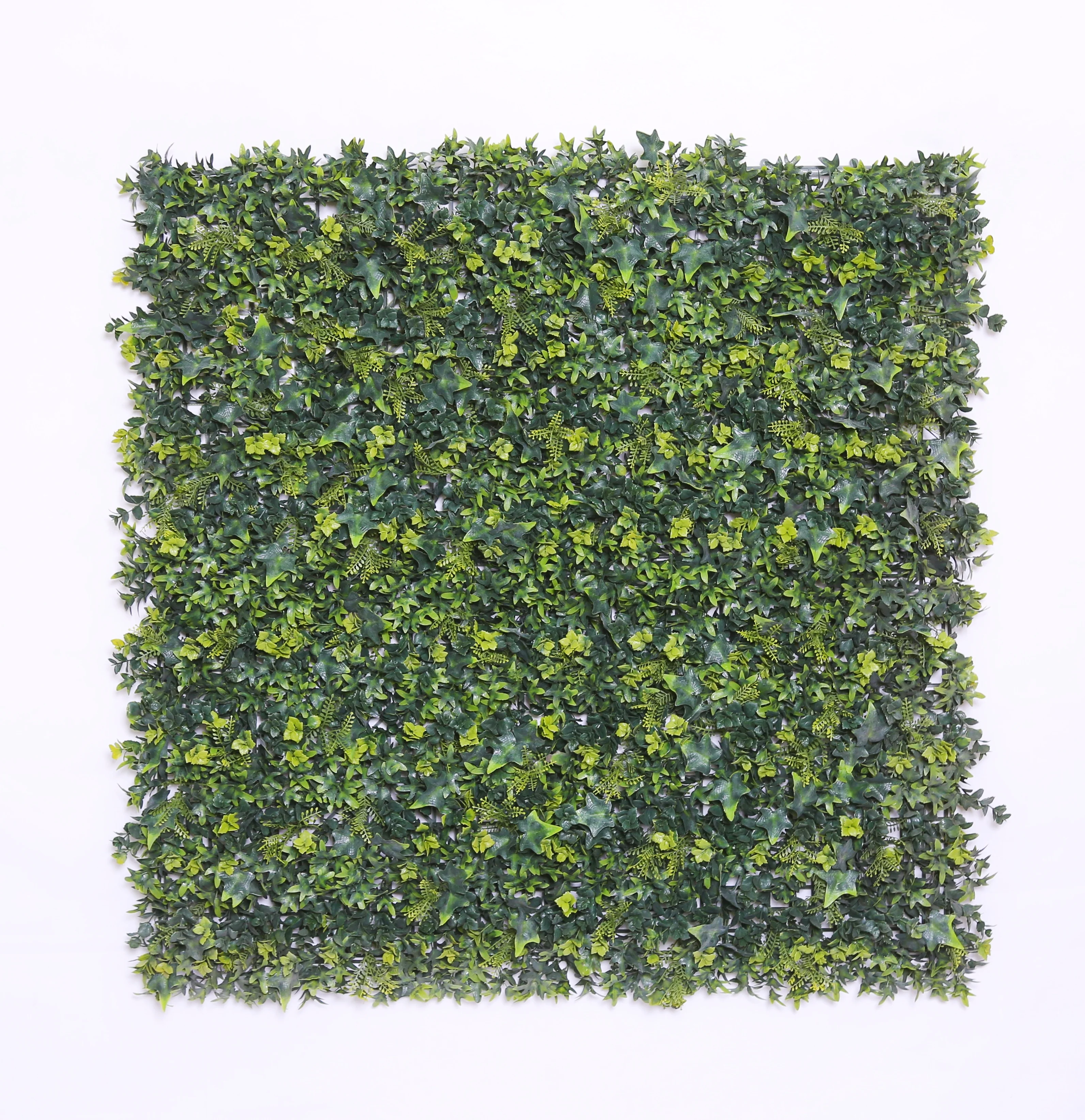 Artificial Vertical Garden Plastic Synthetic Materials Featuring Flowers Grass Panels Leaves Hedge Boxwood Outdoor Lawn Room