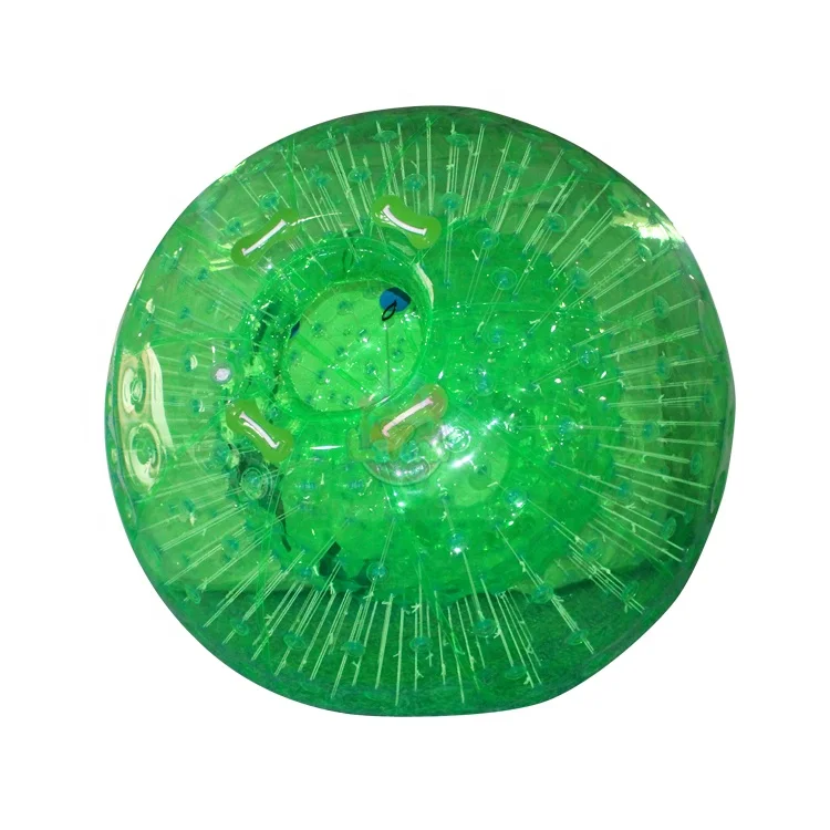 0.7mm TPU Material Grassland Zorbing Hill Rolling Ball Slide Ramp Inflatables