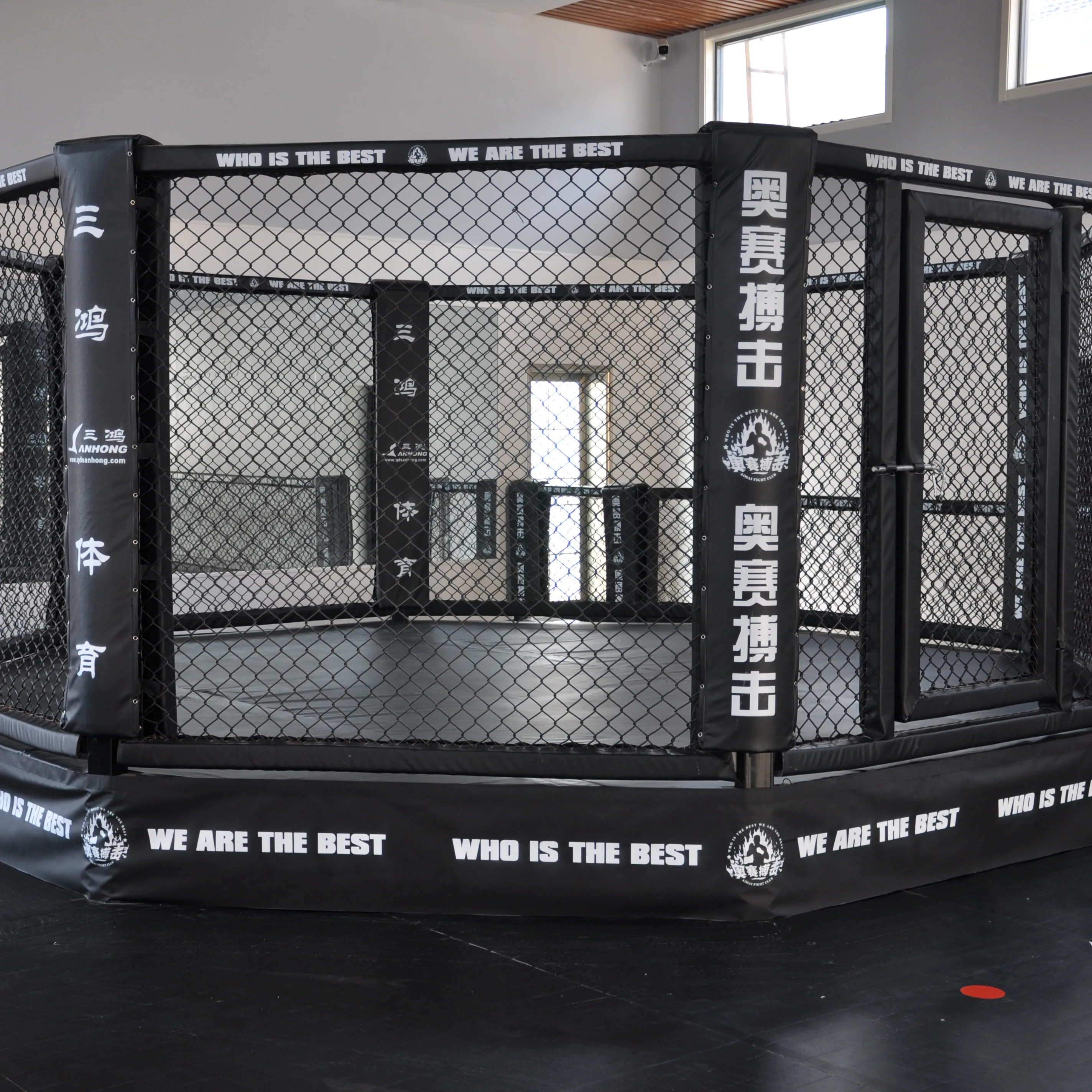MMA cage octagon floor MMA octagon used boxing ring