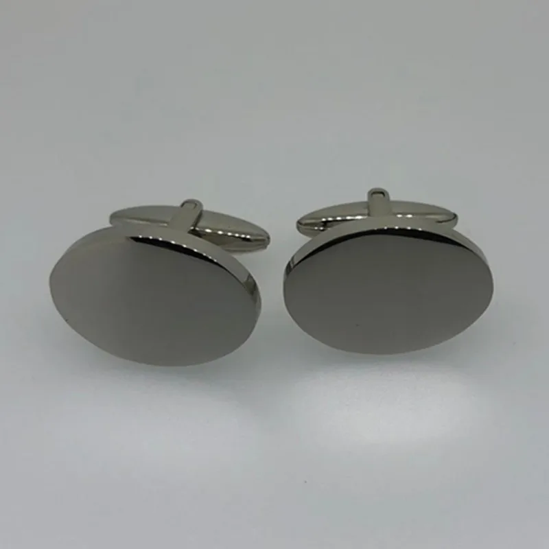 Невыцветающие Запонки Из Нержавеющей Стали Полированные глянцевые золотые запонки с гравировкой