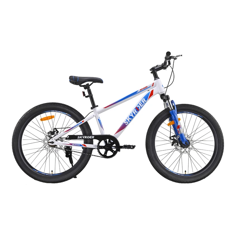 Amazon горячие продажи, дешевая цена, Односкоростной стальной передняя вилка с амортизацией 24 дюйма велосипедов оптовой, способный преодолевать Броды для взрослых мужчин и женщин велосипедов MTB