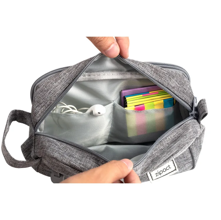 wholesale multi colors custom makeup tool bag school large capacity zipper pencil cases bags for girls