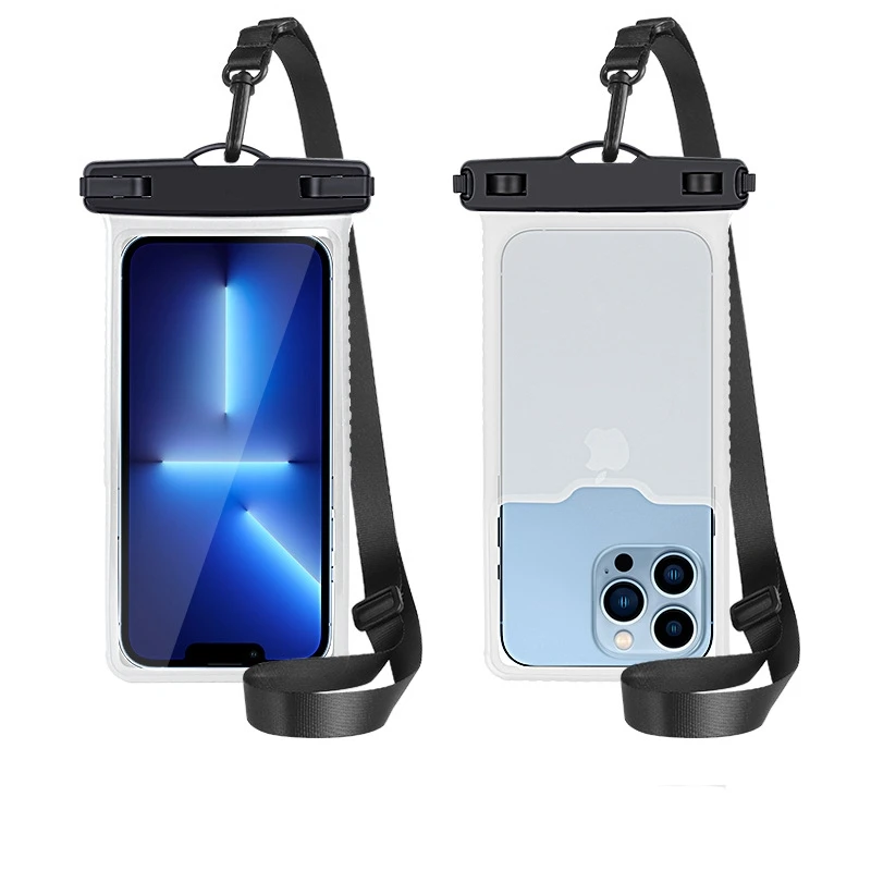 Touch Screen Dry Bags Cellphone Pouch IPX8 TPU Waterproof Mobile Phone Bag