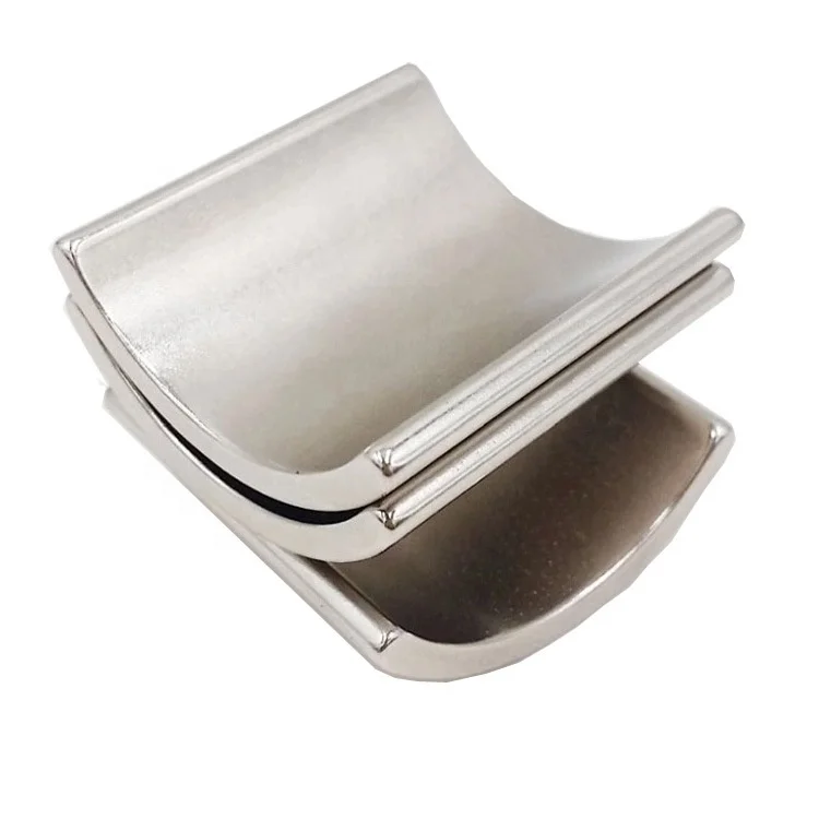 ISO Certificated Factory Customized Rotor Magnet Industrial Arc Segment Motor Neodymium Magnet