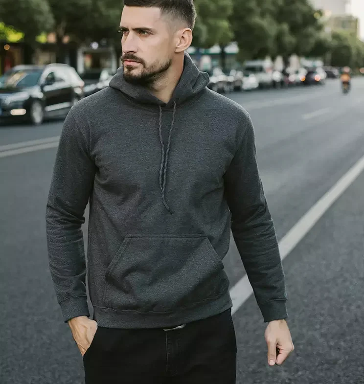 
Custom Gym Sweatshirt Sports Hoodie Plain Oversize Pullover Fleece Cotton Polyester Hoodies for Men 