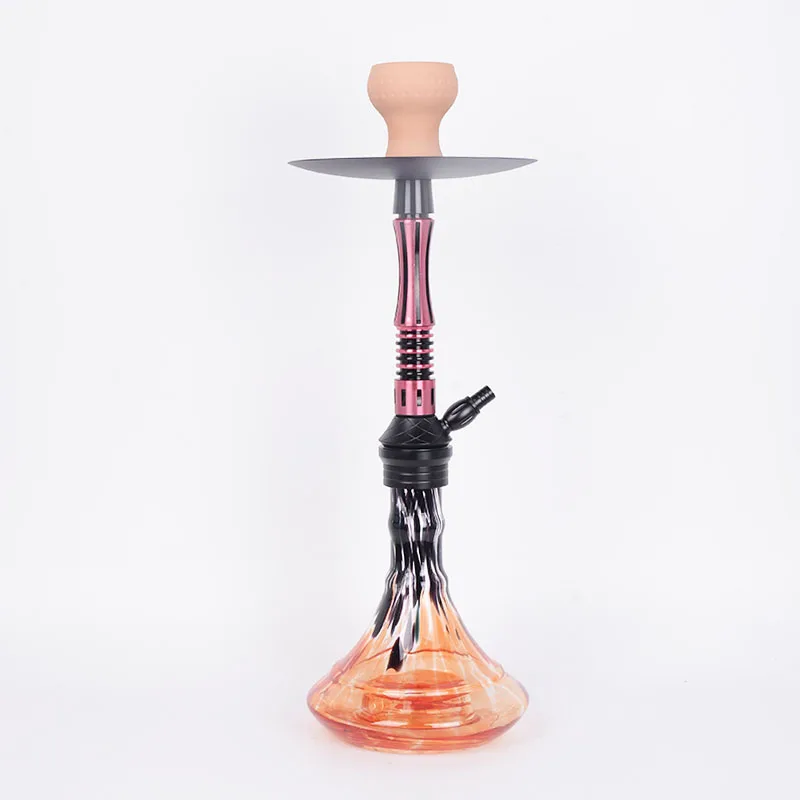 Factory Bottle Stem Aluminum China Shisha Hookah Set Wholesale Medium Size Bar Hookah Sets