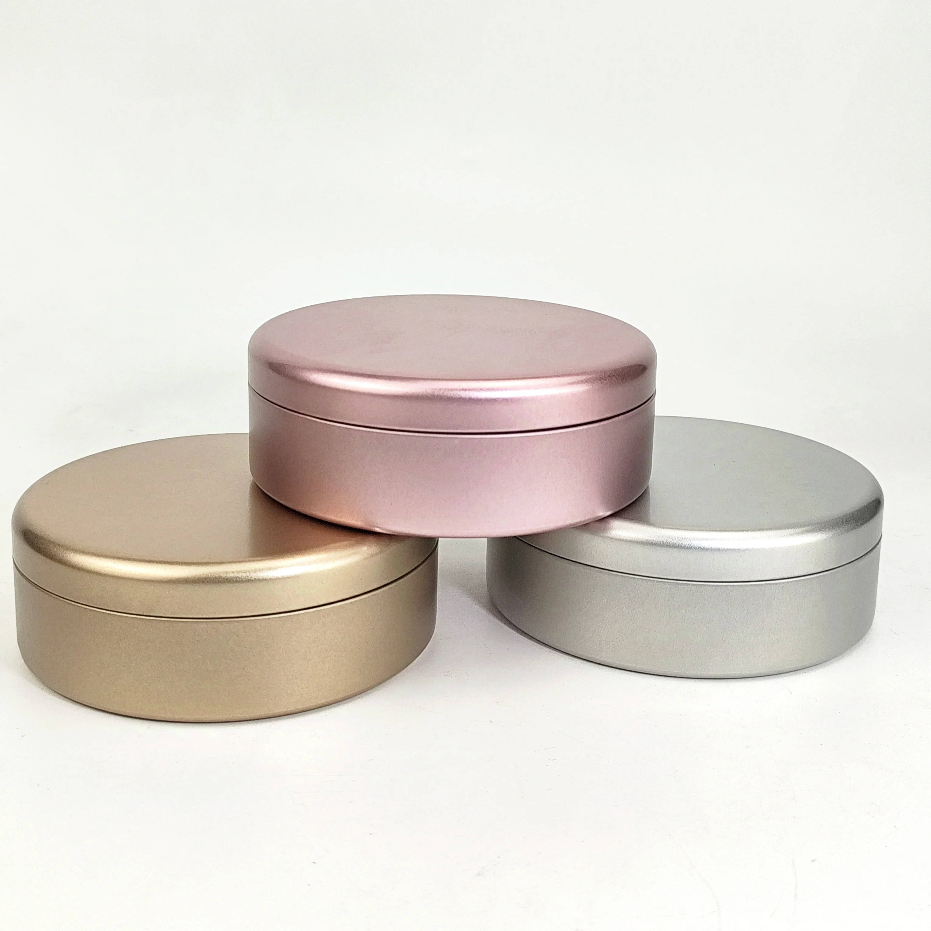 food grade metal empty baklava metal tin boxes sweet cookie tin container