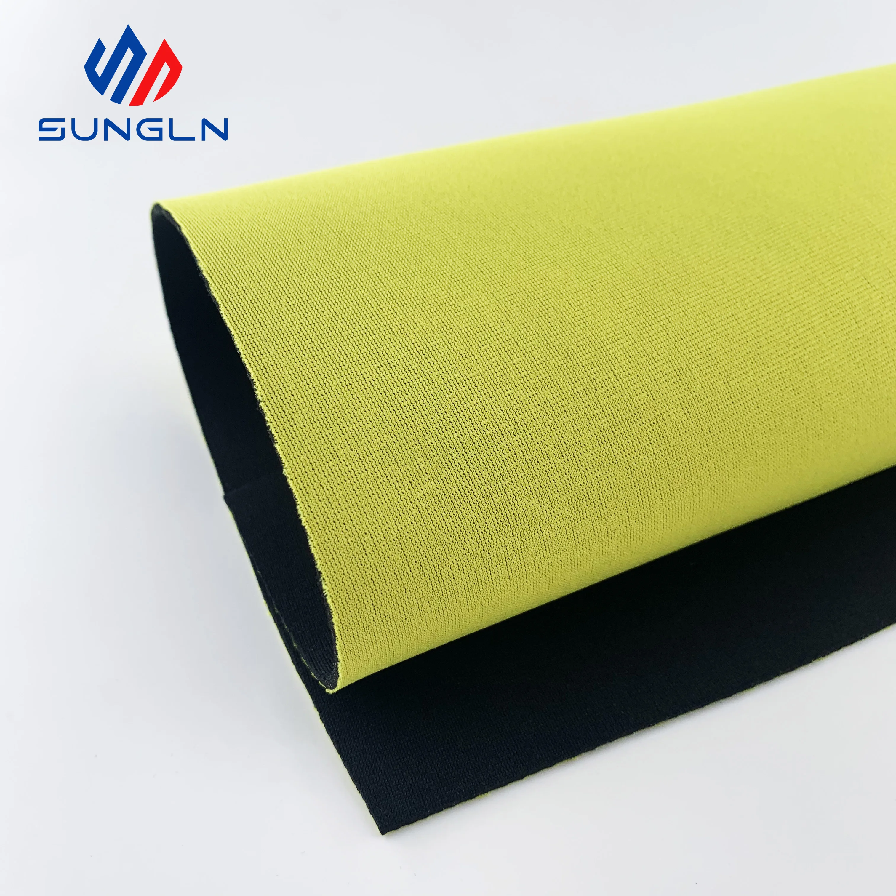 Экологически чистая мягкая гладкая кожа 5 мм Неопреновая ткань с односторонним эластичным нейлоном для Гидрокостюмов