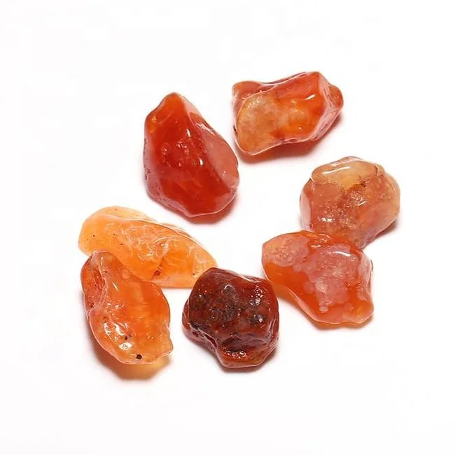 $1/pcs Wholesale Raw Orange Agate, Undrilled Beautiful Agate Loose Stone