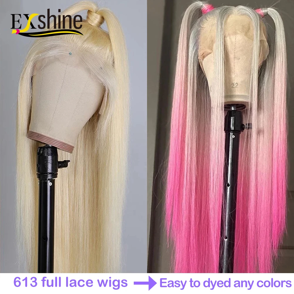 
Cheap HD blonde 613 virgin glueless human hair full lace wig,Wholesale Bralilian 613 full lace wig human hair for black women 