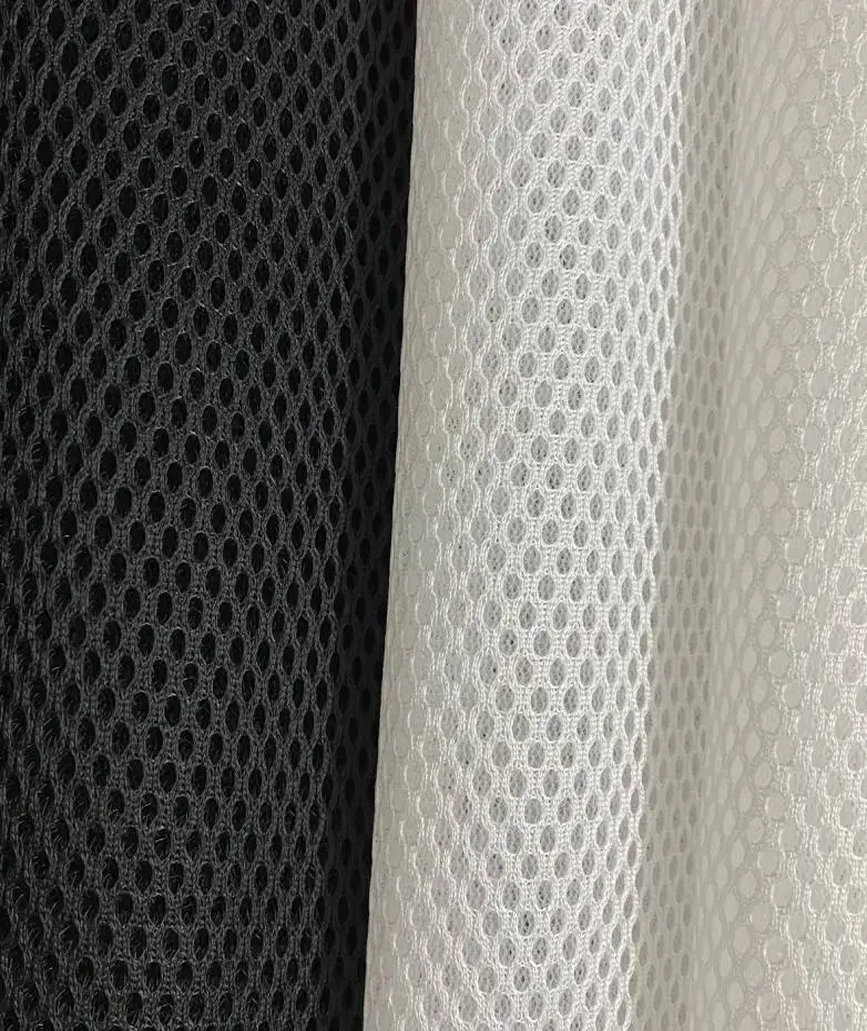 MU 100% Polyester 3D Spacer Air Layer Space Sandwich Mesh Fabric
