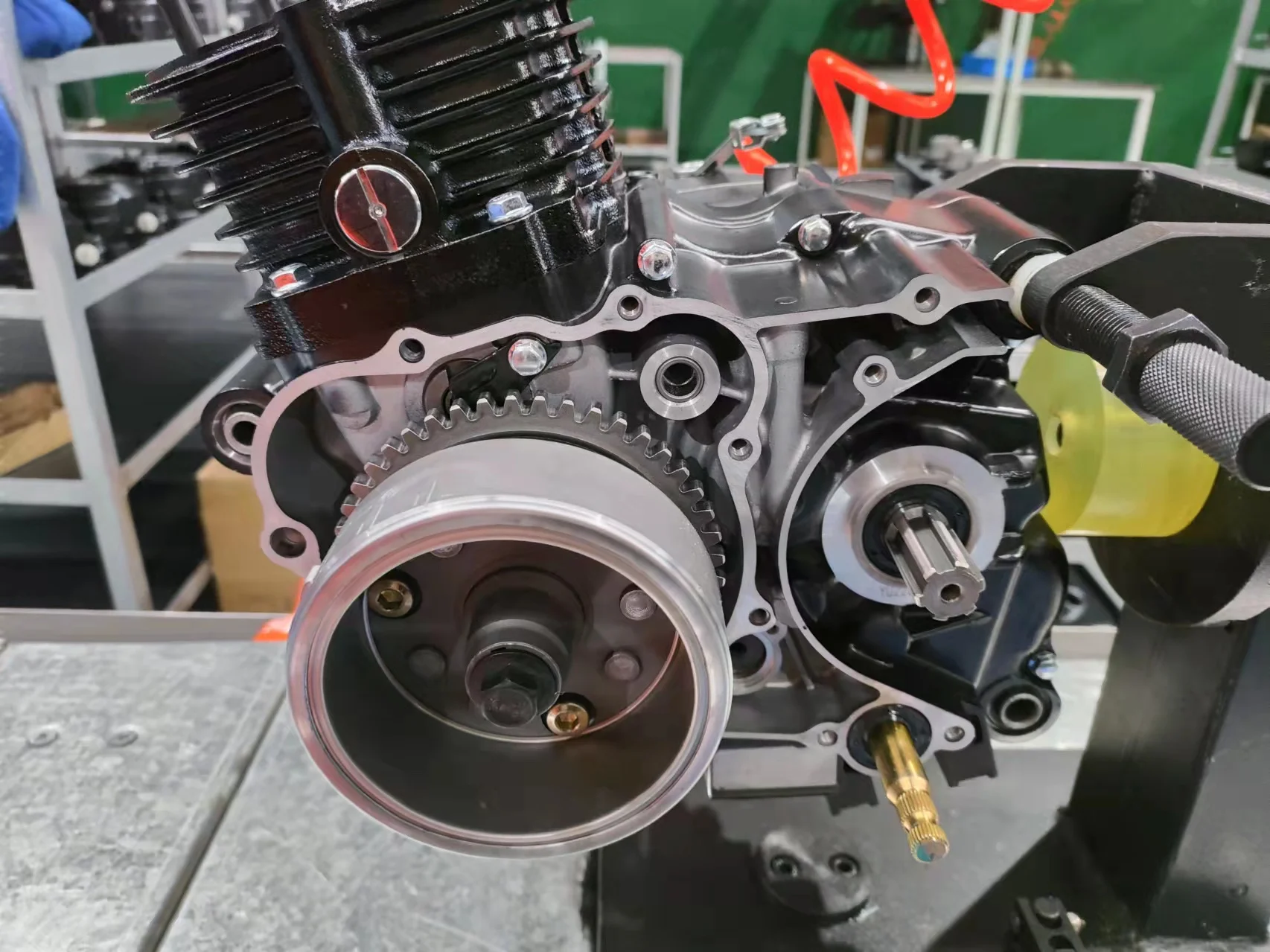 Motorcycle engine assembly tricycle heavy-duty engine CG250 water-cooled engine wholesale