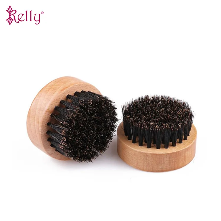 Усы уход за лошадьми 100% натуральные отшелушивающие изготовленным на заказ логосом кабан щетины для Мужской Бороды