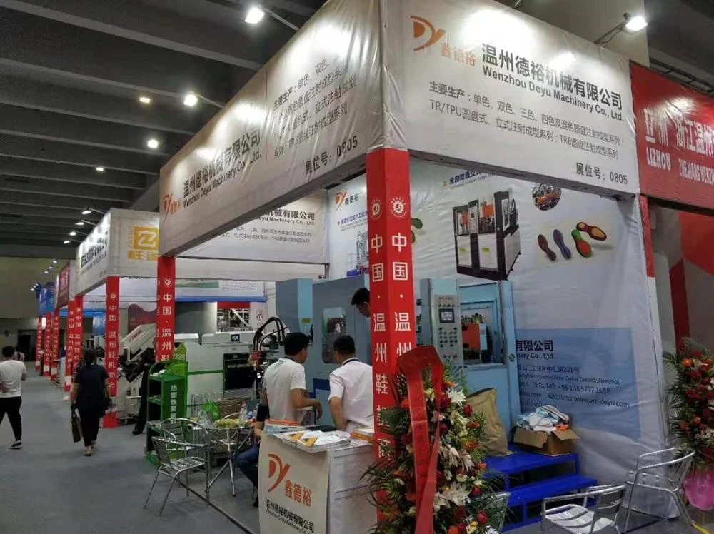 Vertical Two-color soles injection moulding machine